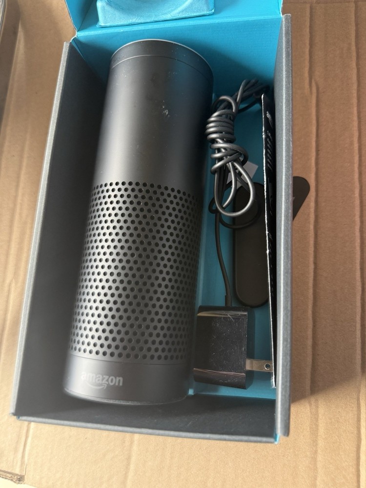 Amazon Echo Black Tower SK705DI 1st Generation Alexa Smart Speaker,