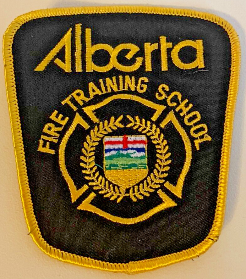 Alberta - Fire Training School Patch