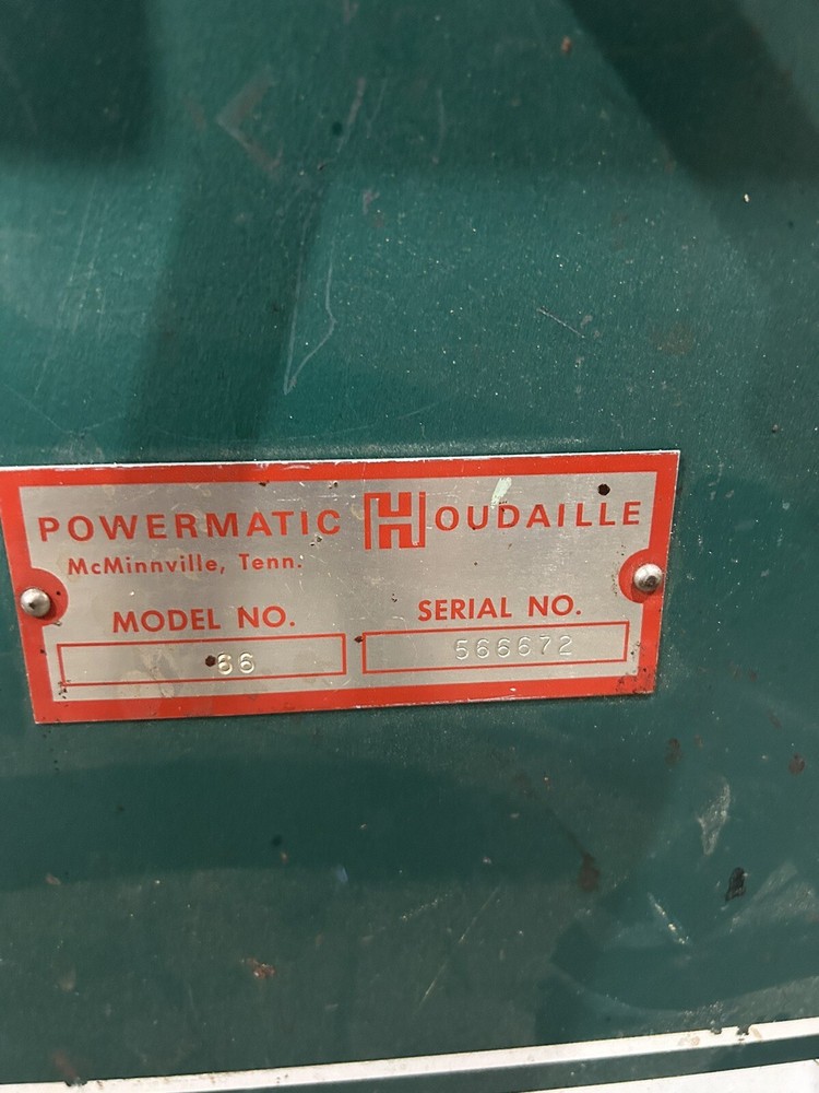 Powermatic Model 66 Table Saw, 3 Phase, Can Ship
