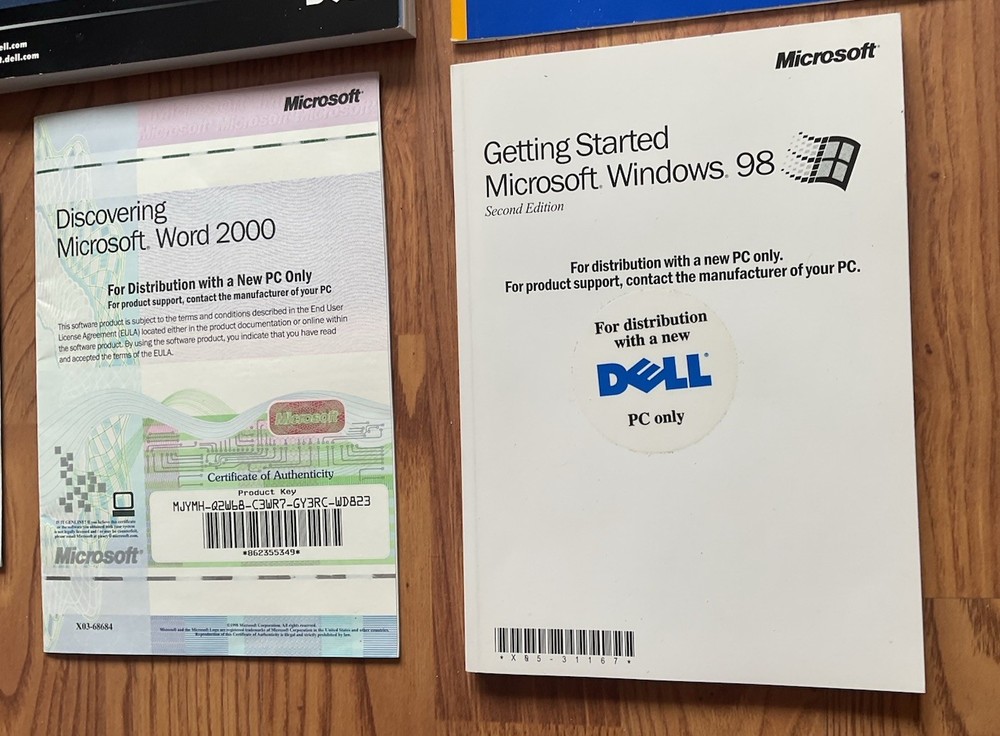 Dell Dimension Box Of Discs & Documents: Reference, Trouble Shooting, Excellent