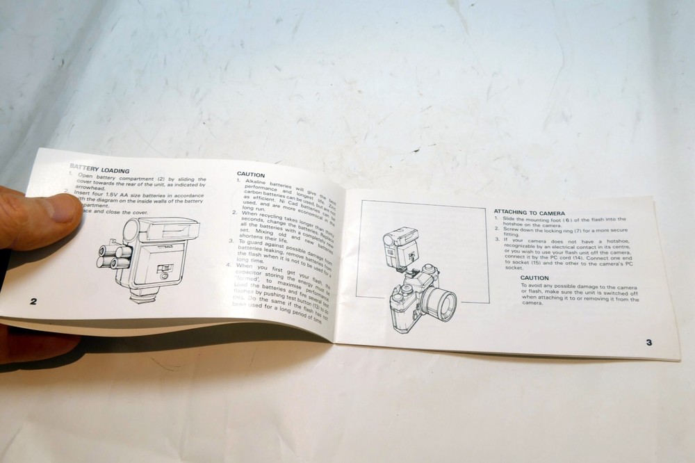 Black's SB64 flash Operating Guide Manual