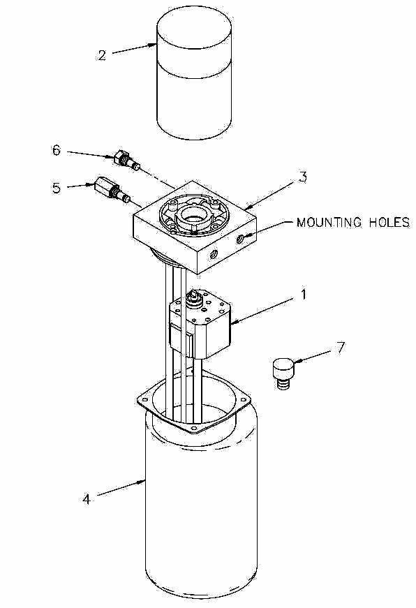 Auto Crane 320336000, Hydraulic Power Unit