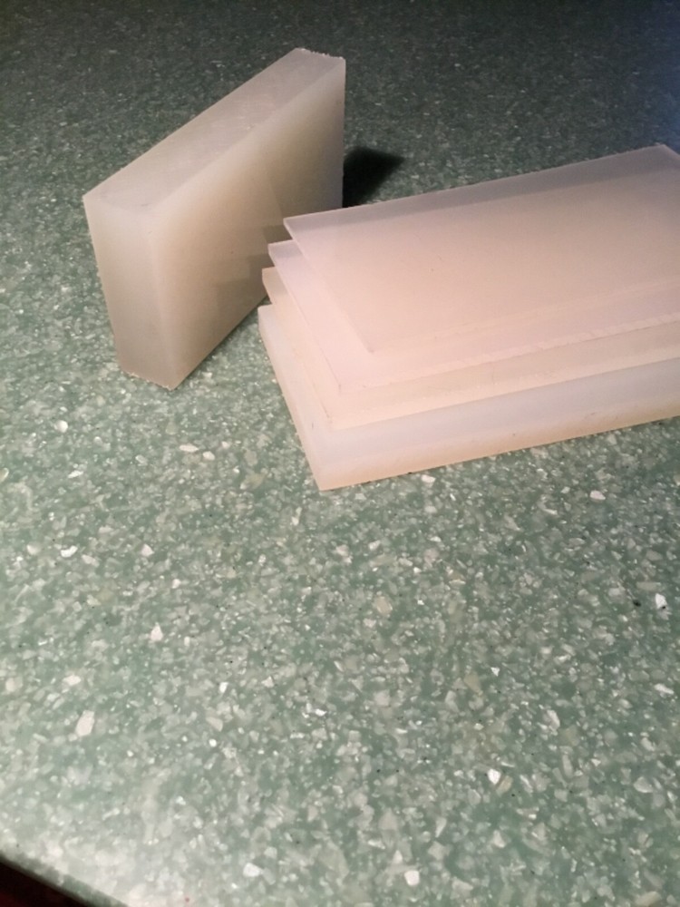 1/8” Polypropylene Plastic Sheet - Priced/Square Foot- Cut to Size!