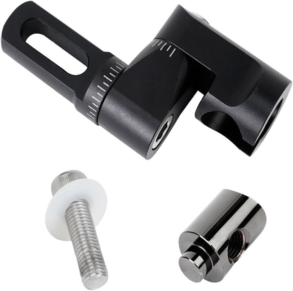 Adjustable Single Side V-Bar Mount with Quick Disconnect for Bow Stabilization-