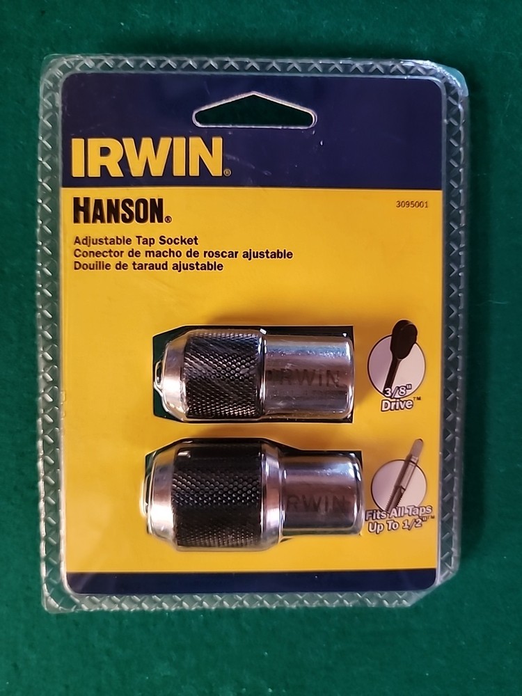 Hanson 2 pc Adjustable tap sockets 3095001