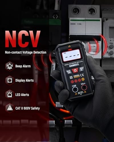 KM200s Smart Digital Multimeter True RMS, 4000 Counts, Auto Ranging