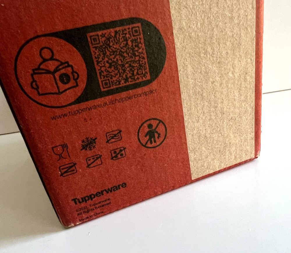 New Tupperware Supersonic Chopper Compact