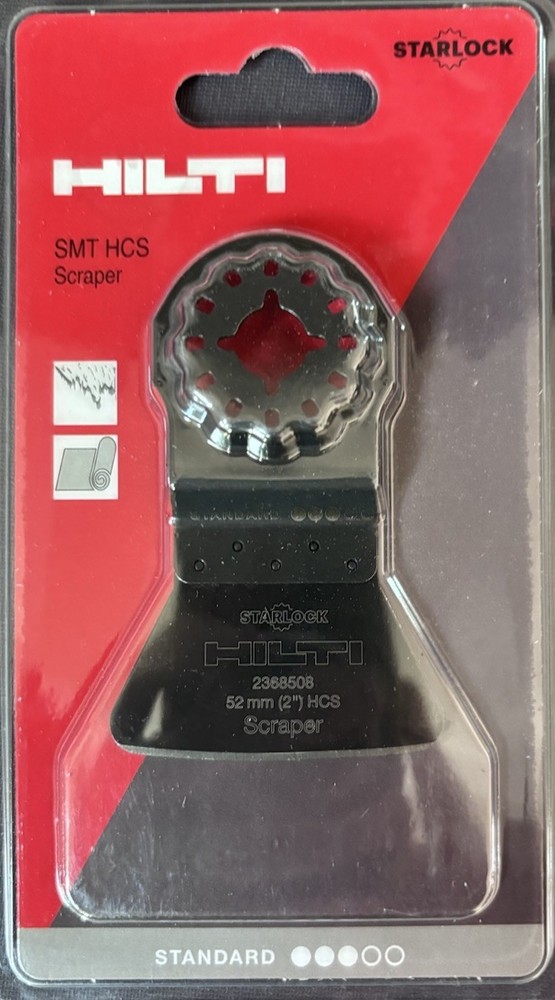 Hilti SMT HCS Scraper For Ocilating Tool #2368508 Starlock
