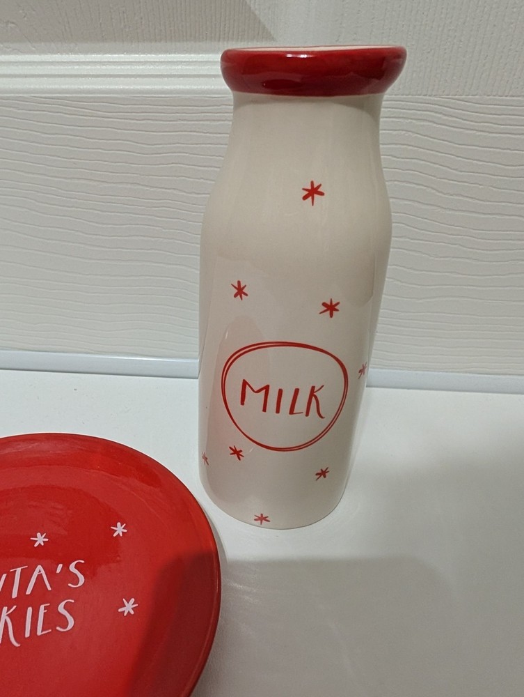 Design Group Ceramic Milk & Cookies Set – Jug & Plate 2-Count