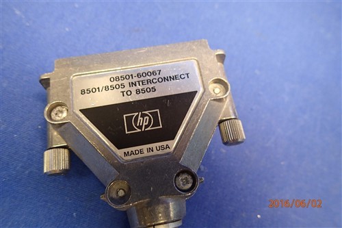 HP 08501-60067 8501/8505 INTERCONNECT CABLE TO 8505
