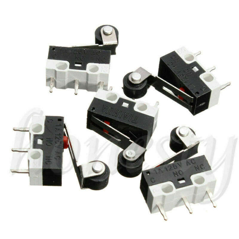 5x Ultra Mini Micro Switch Roller Lever Actuator Microswitch SPDT Sub Miniature