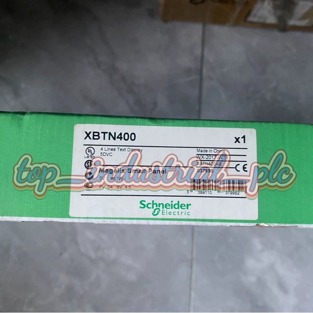 New Schneider XBT-N400 XBTN400 Text Display Expedited Shipping
