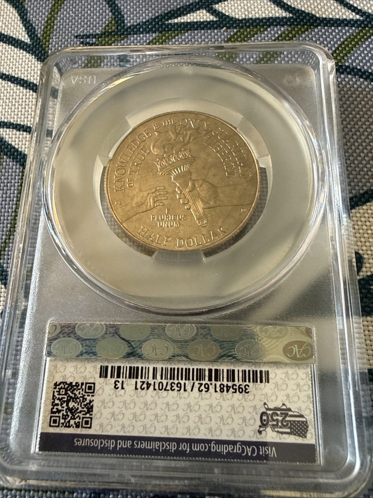 1776-2026-P CAC MS62 Enduring Liberty Half Dollar