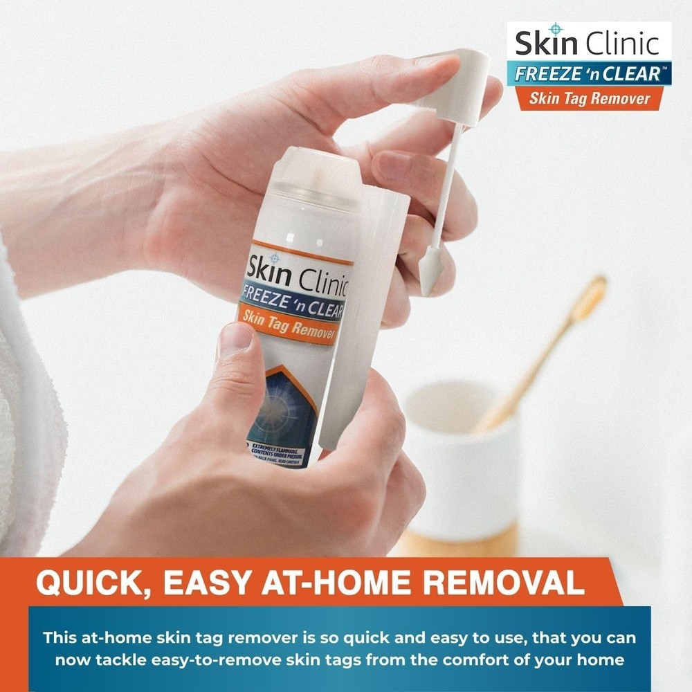 Effortless Skin Tag Treatment Kit - 8 Precision Tips, -Cleared Solution