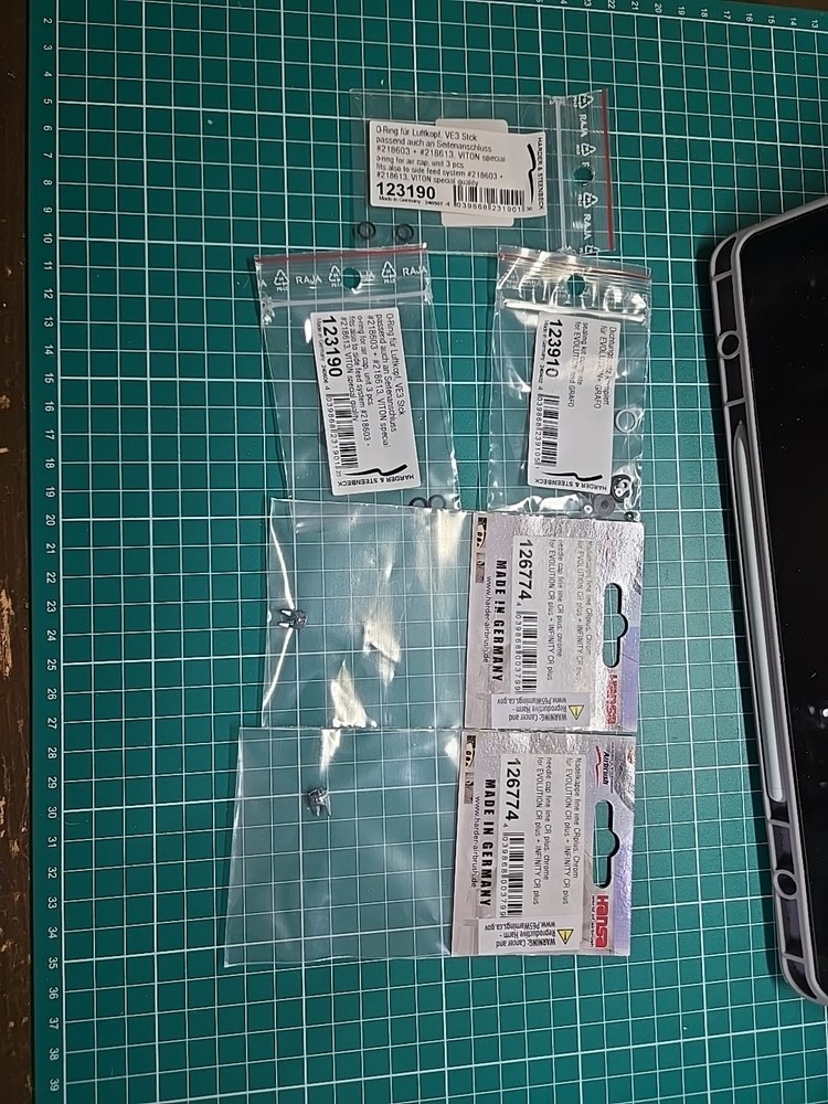 harder steenbeck airbrush Replacement Parts