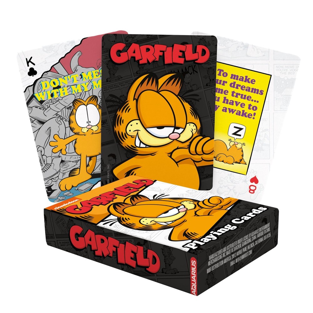 AQUARIUS Games Officially Licensed Garfield Multicolor Standard Functional