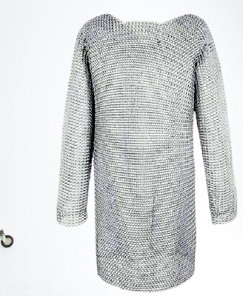 Aluminium Chainmail Shirt Butted Chain MaiL LARGE
