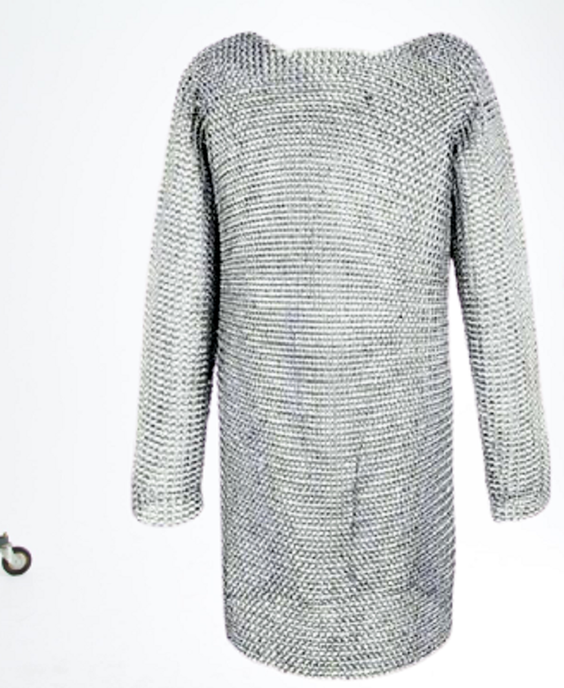 Aluminium Chainmail Shirt Butted Chain MaiL LARGE