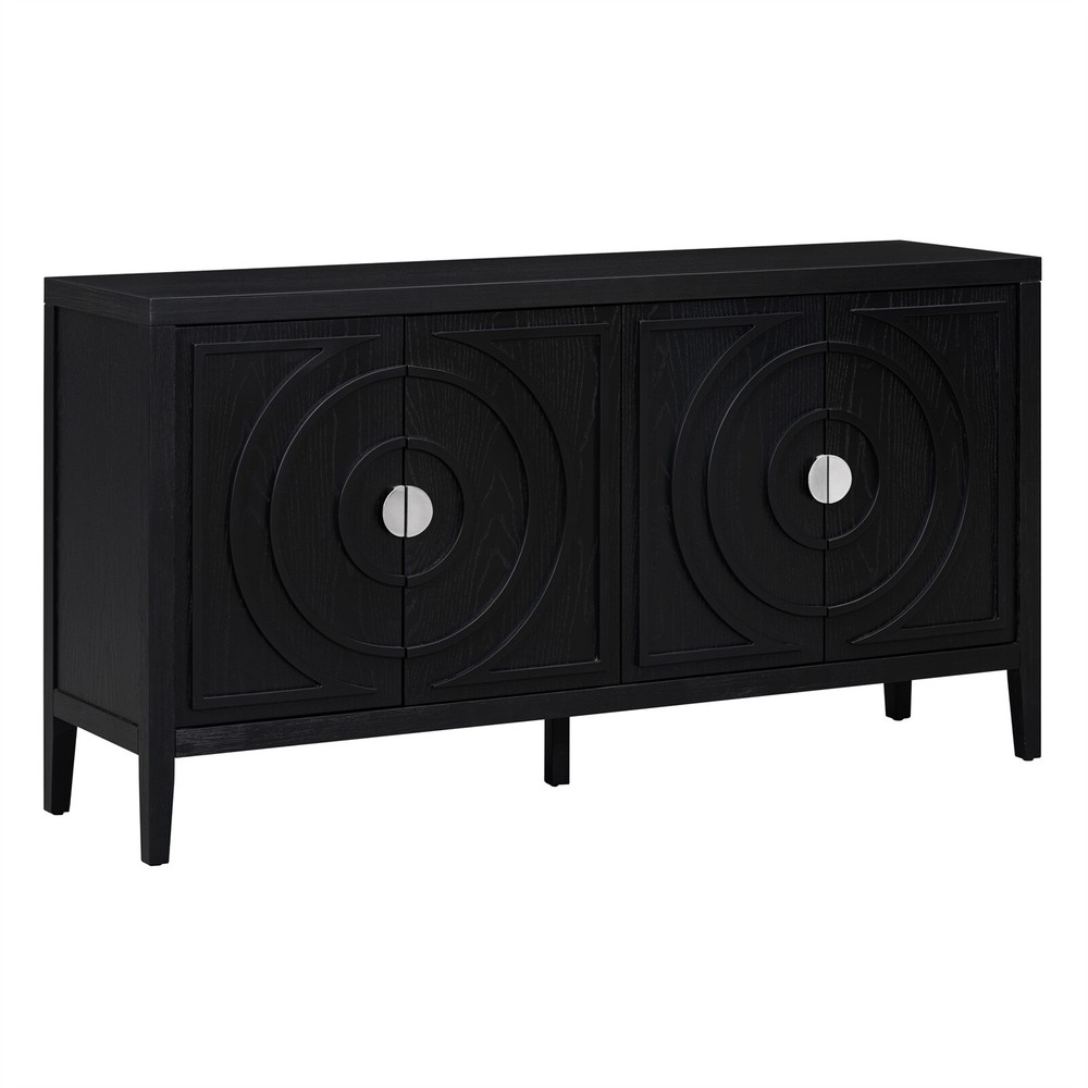 Sideboard Kitchen Buffet Storage Cabinet with 2 Door and Adjustable Shelves
