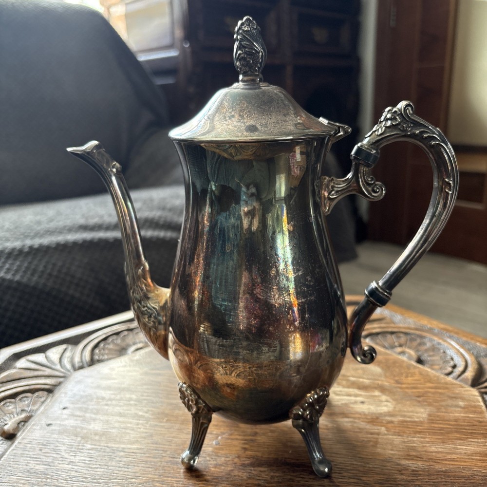 Large Silver Plated Coffee/teapot