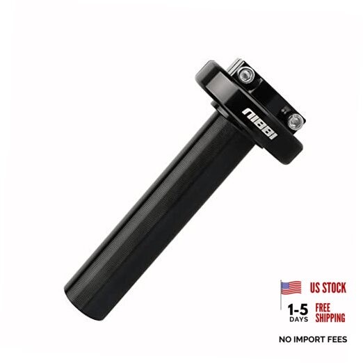 Motorcycle Throttle Assembly,High Sensitivity Short Stroke Light Control Black