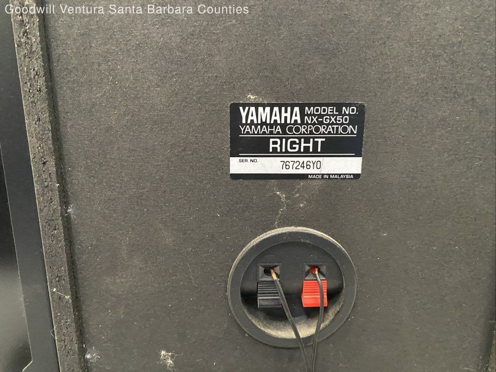 Yamaha Mini Component System GX-50 - Read