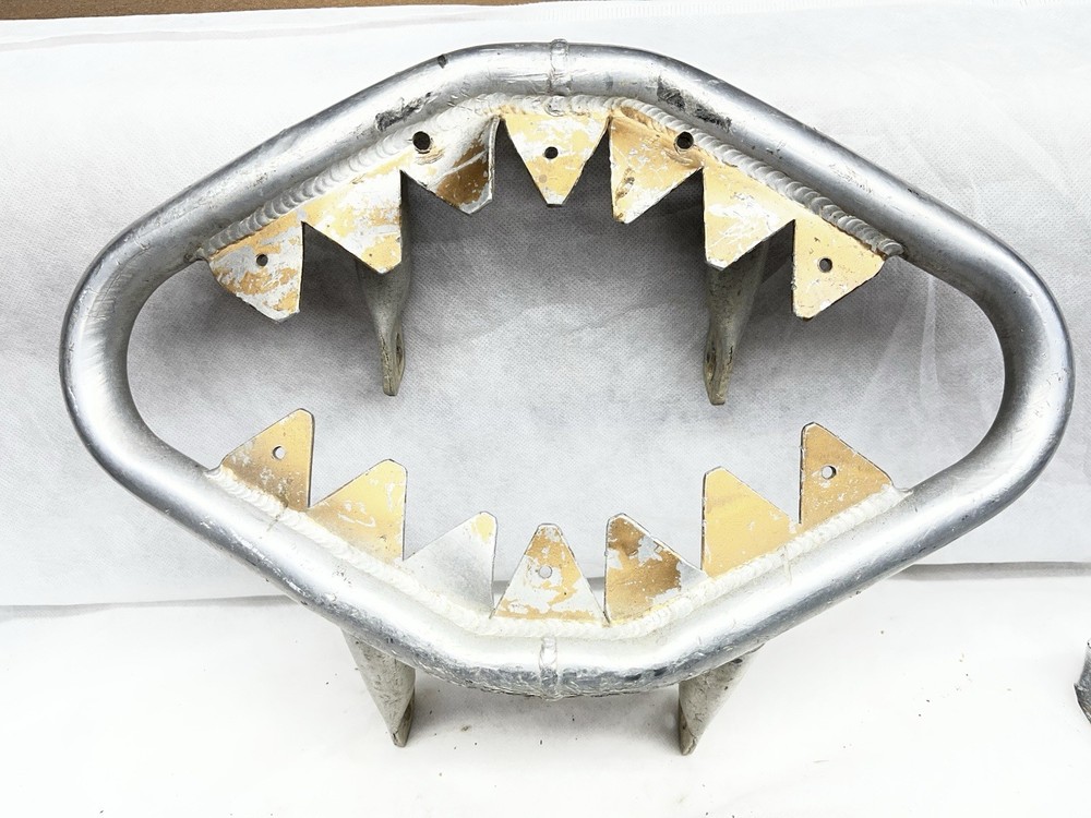 ATV Shark Tooth Front Push Bar Bumper Aluminum