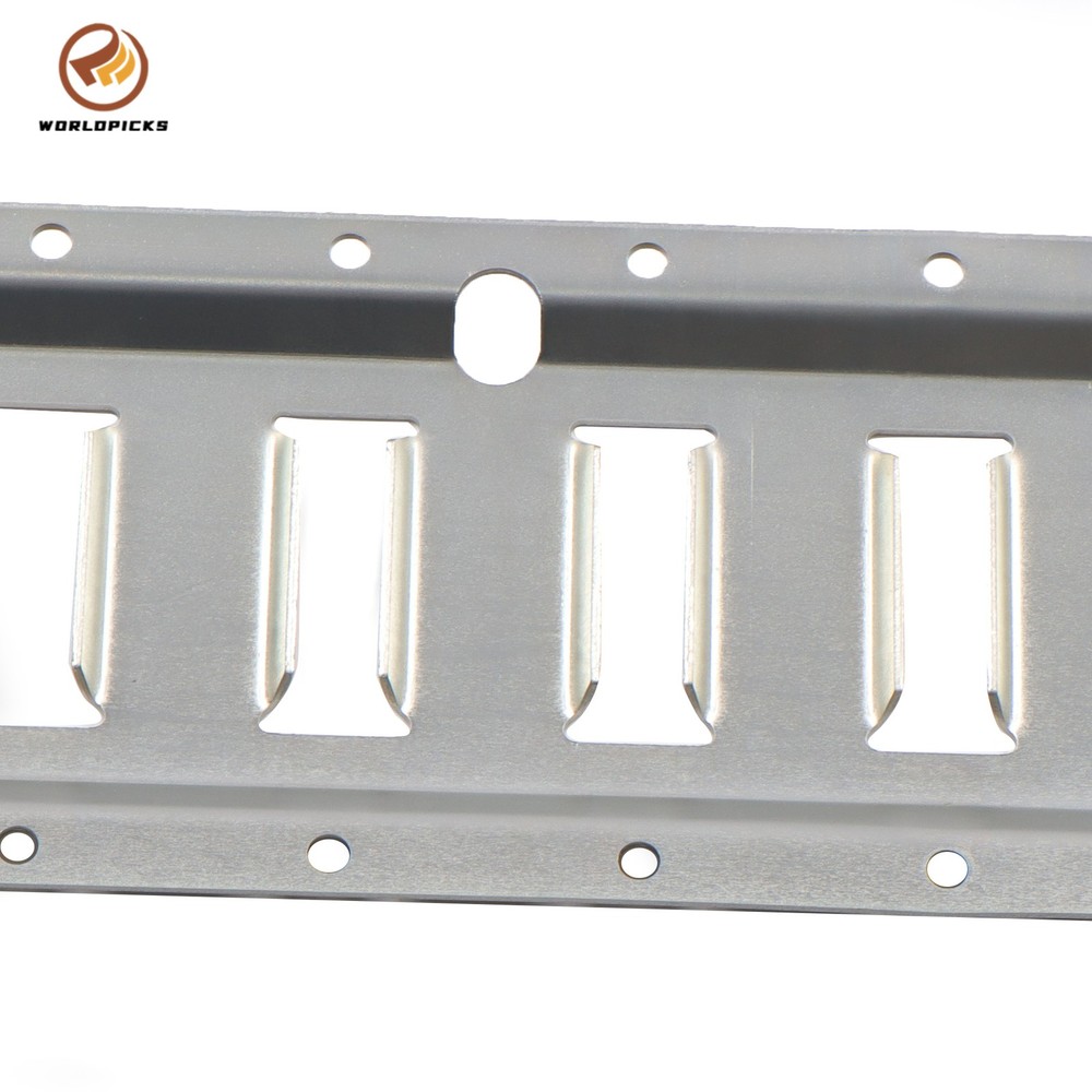 5' E Track Tie Down Rail 6 Pieces, Silver Galvanized, Universal Cargo Rail