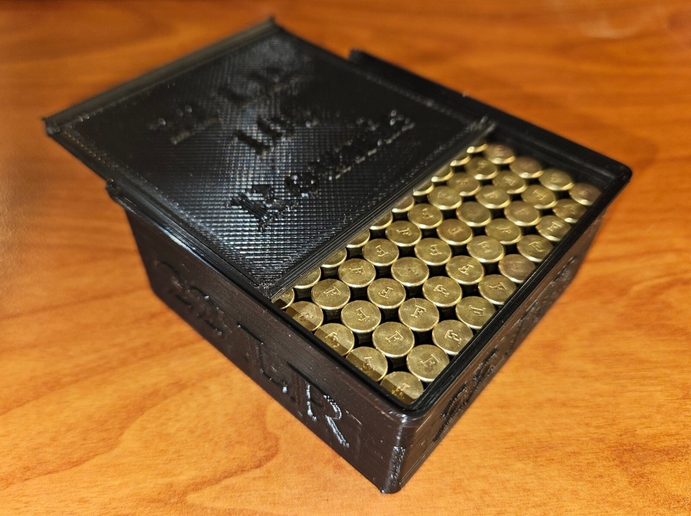 308 Ammo Storage Box Stackable Ammo Case Set of 2