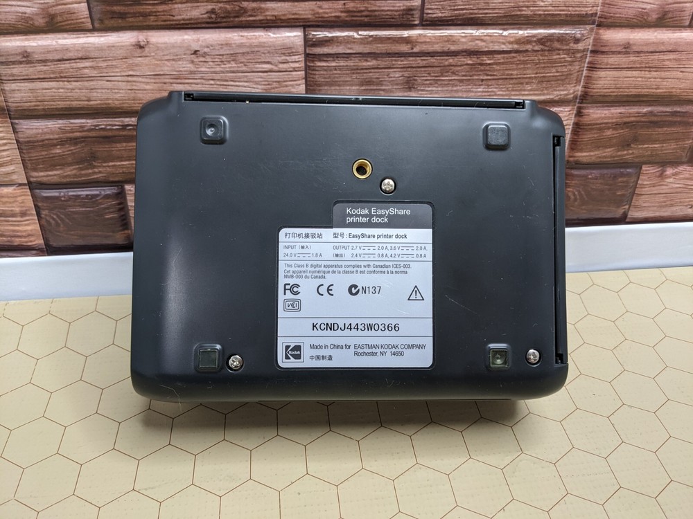 Kodak EasyShare Printer Dock & Camera Bundle Untested w/ Manual Software & Paper