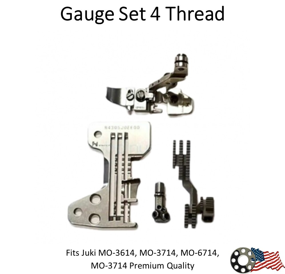Gauge Set 4 Thread Juki Overlock Machine MO-6714