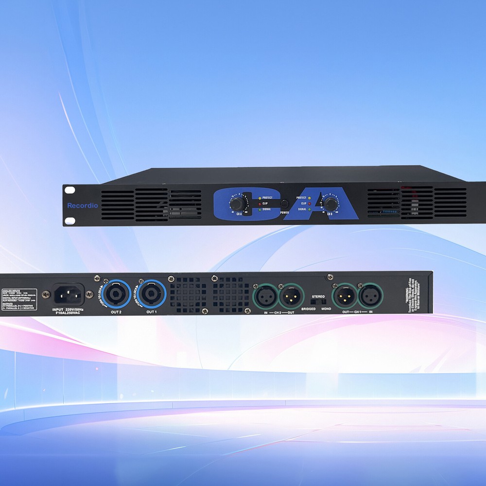 CA-450 2 Channel Digital Power Amplifier 2x900watt Class-D Bridge Function 180py