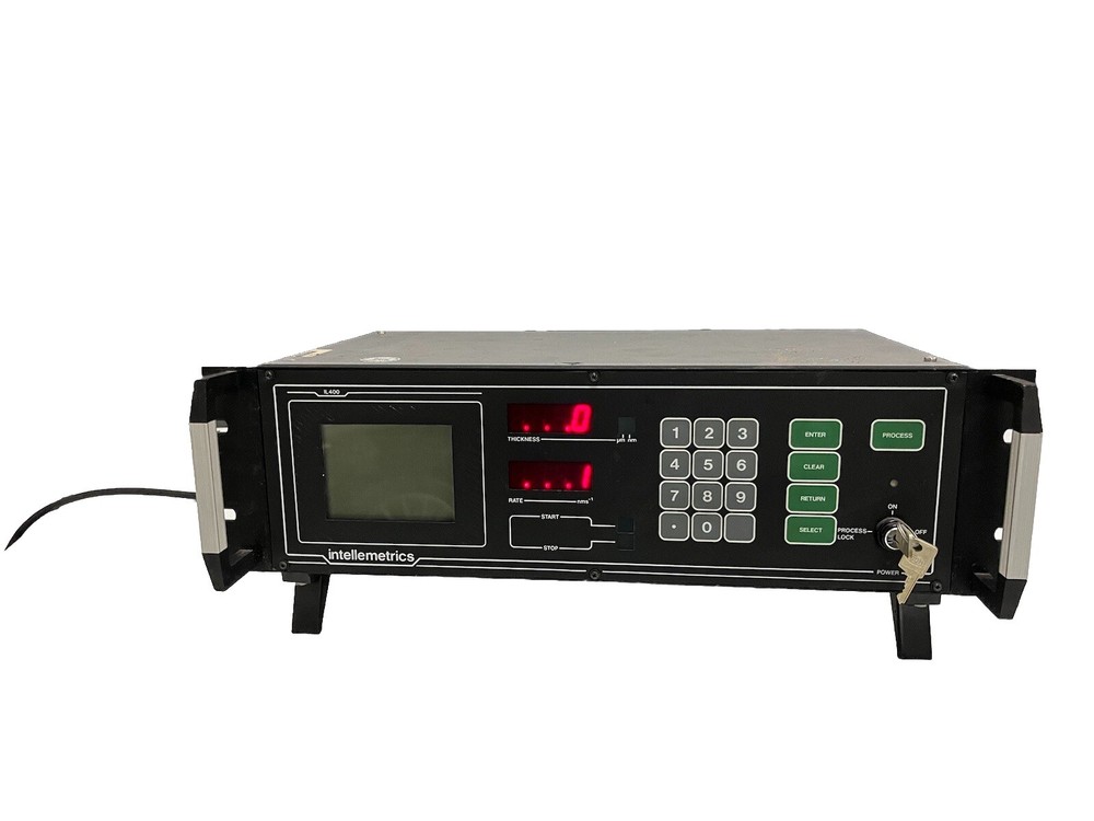 Intellemetrics IL400 Front Panel Thickness Monitor Deposition Controller