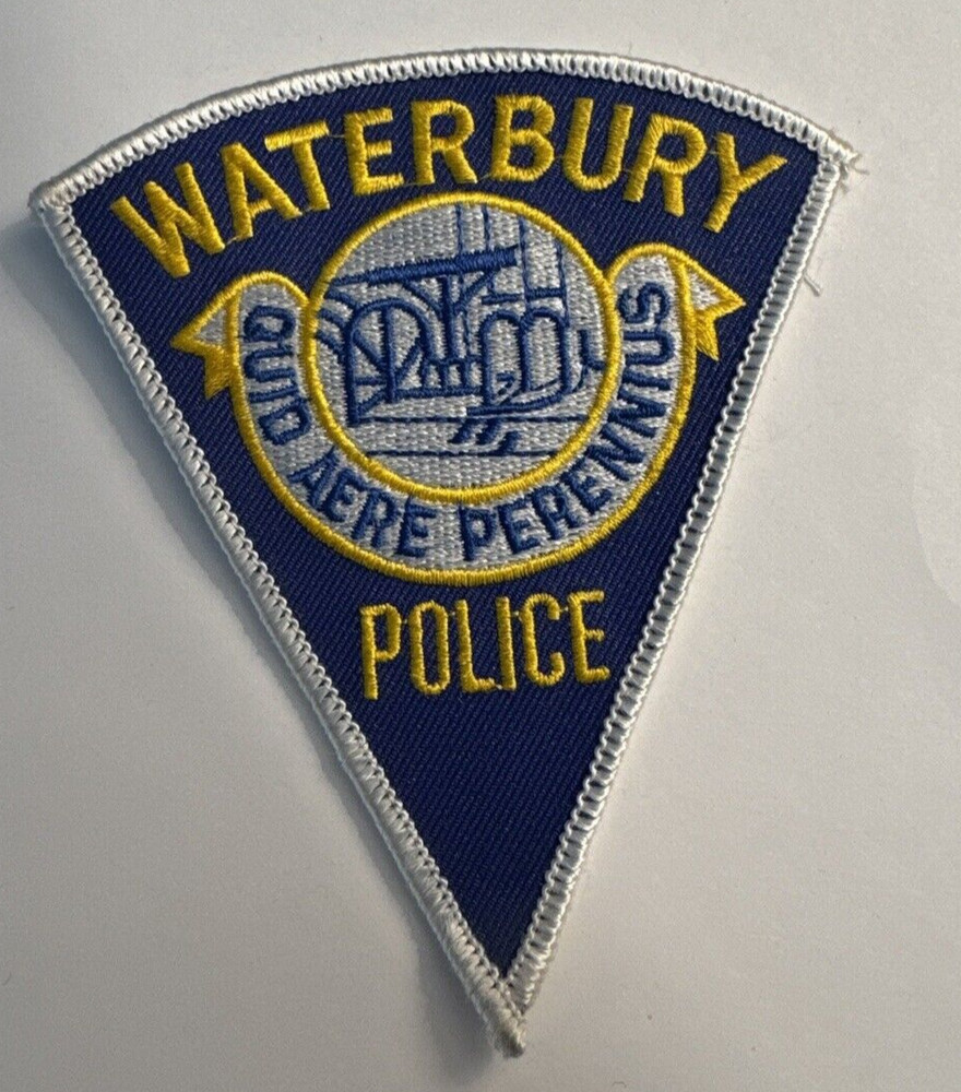 CONNECTICUT - Waterbury CT Police patch