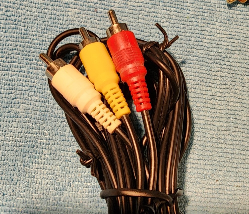 Vintage 6 Misc RCA Cables