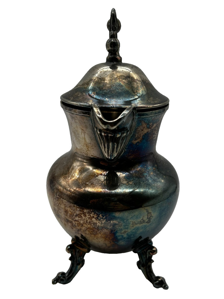 Birmingham Silver Co BSC Silver on Copper Creamer