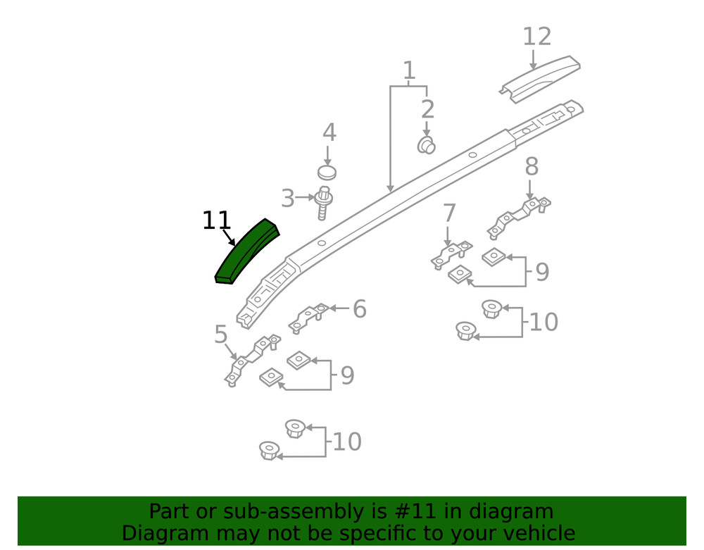 Genuine Mitsubishi Front Cover 7661A312