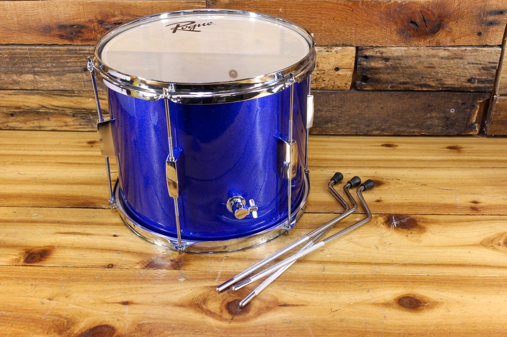 Rogue Junior 12 x 10 " Floor Tom Drum Metallic Blue