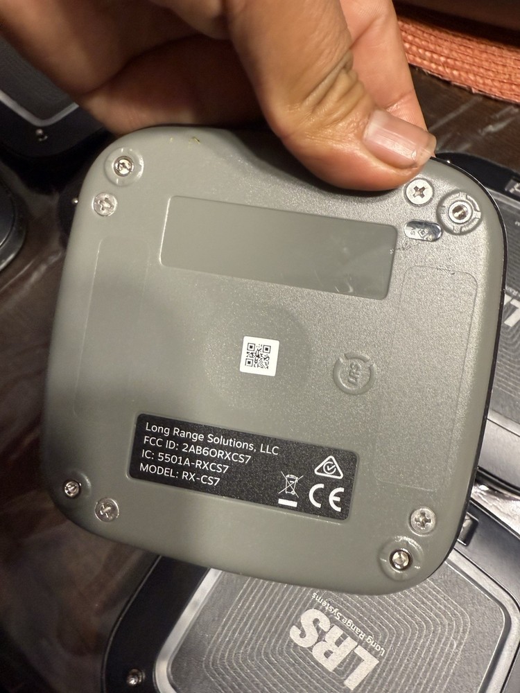 LSR Long Range System RX-CS7 Coaster Restaurant Pager 8 Pc Set