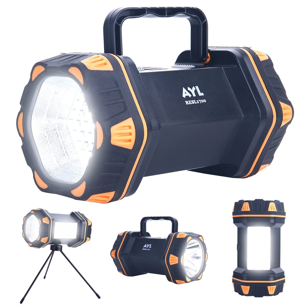 Led Camping Lantern Rechargeable Camping Flashlight 8 Light Modes 4800mah Power