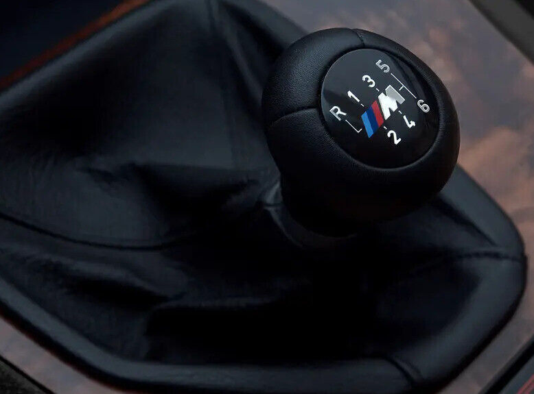 New BMW ZHP 6 Speed Leather Shift Knob E30 E36 E46 M3 ZHP Z4 3.0 E90 E91 E92