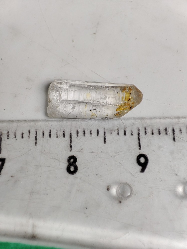 Petroleum Scepter Quartz Crystal Having Good Luster& Beautiful Growth.
