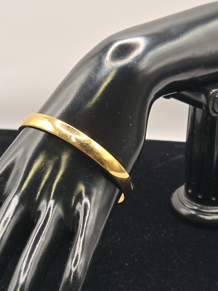 Monet Gold Tone Bangle Bracelet