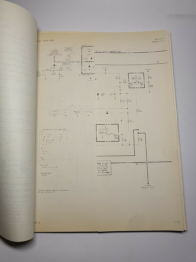 HP 691B / 692B Sweep Oscillators Preliminary Operating & Servicing Manual