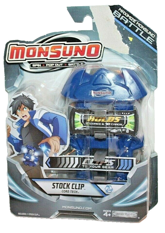 Maximize Monsuno Battle Stock Clip Core-Tech - Blue