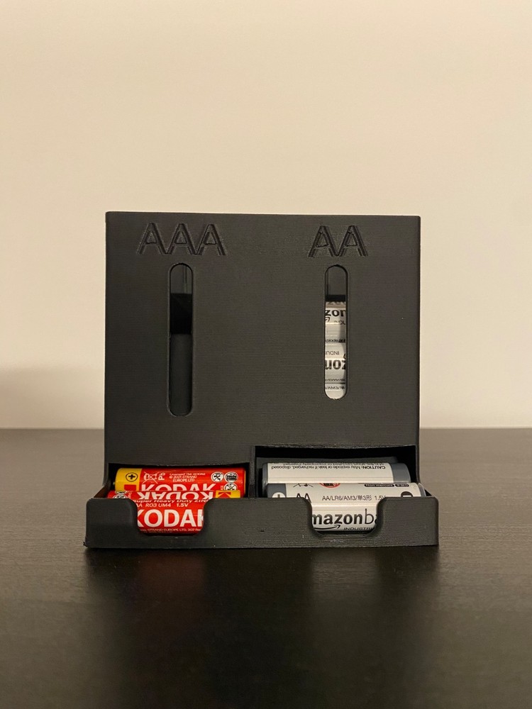 Battery Storage Dispenser Case Holder Box Organizer AA - AAA