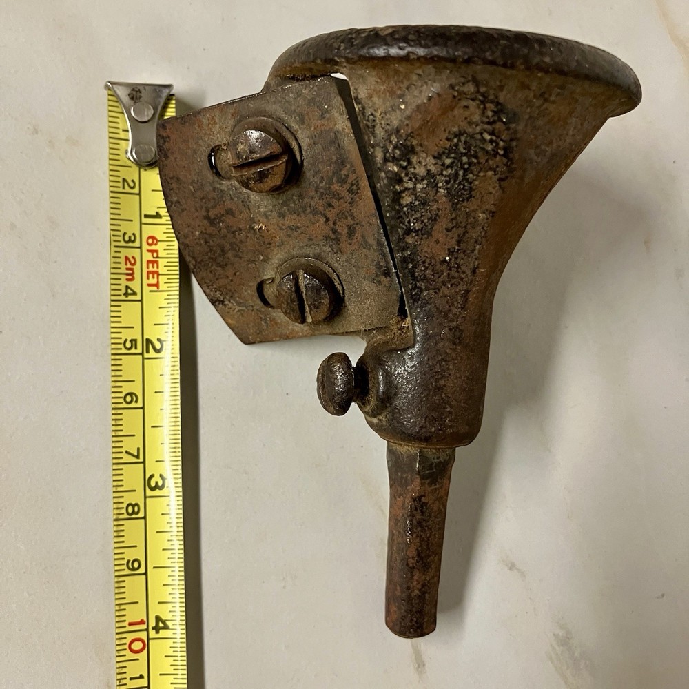 Possibly a Cast Iron Spoke Pointer Woodworking Tool - Adjustable Blade Brace