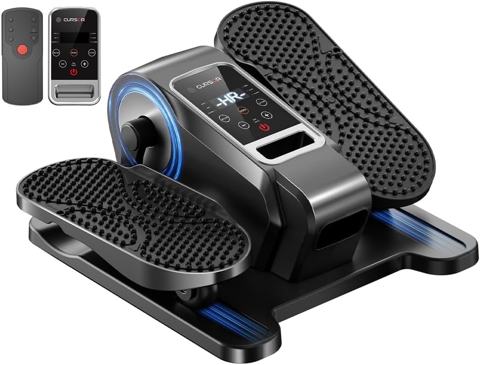 Under Desk Leg Exerciser Elliptical Remote Control