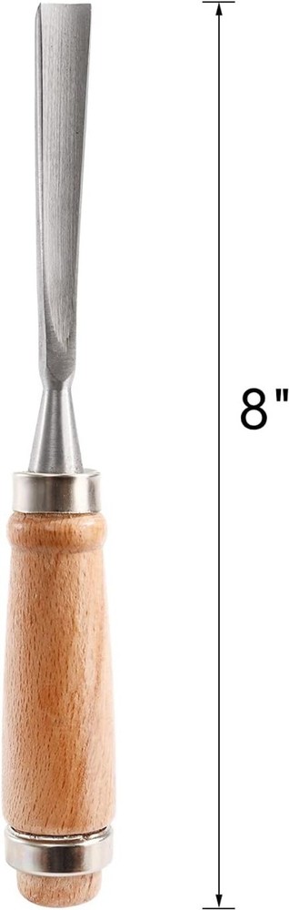 12 PCS Wood Carving Tools Set - Includes Gouges & Chisels for All Skill Levels