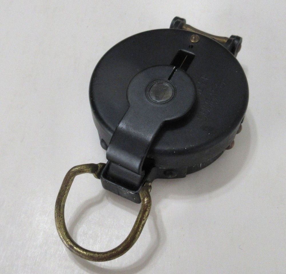 Lensatic Engineer Compass Vintage Early 1960s Navigation Tool